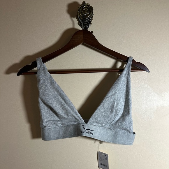 NWT We The Free Bralette Heather Grey Medium - Picture 5 of 10